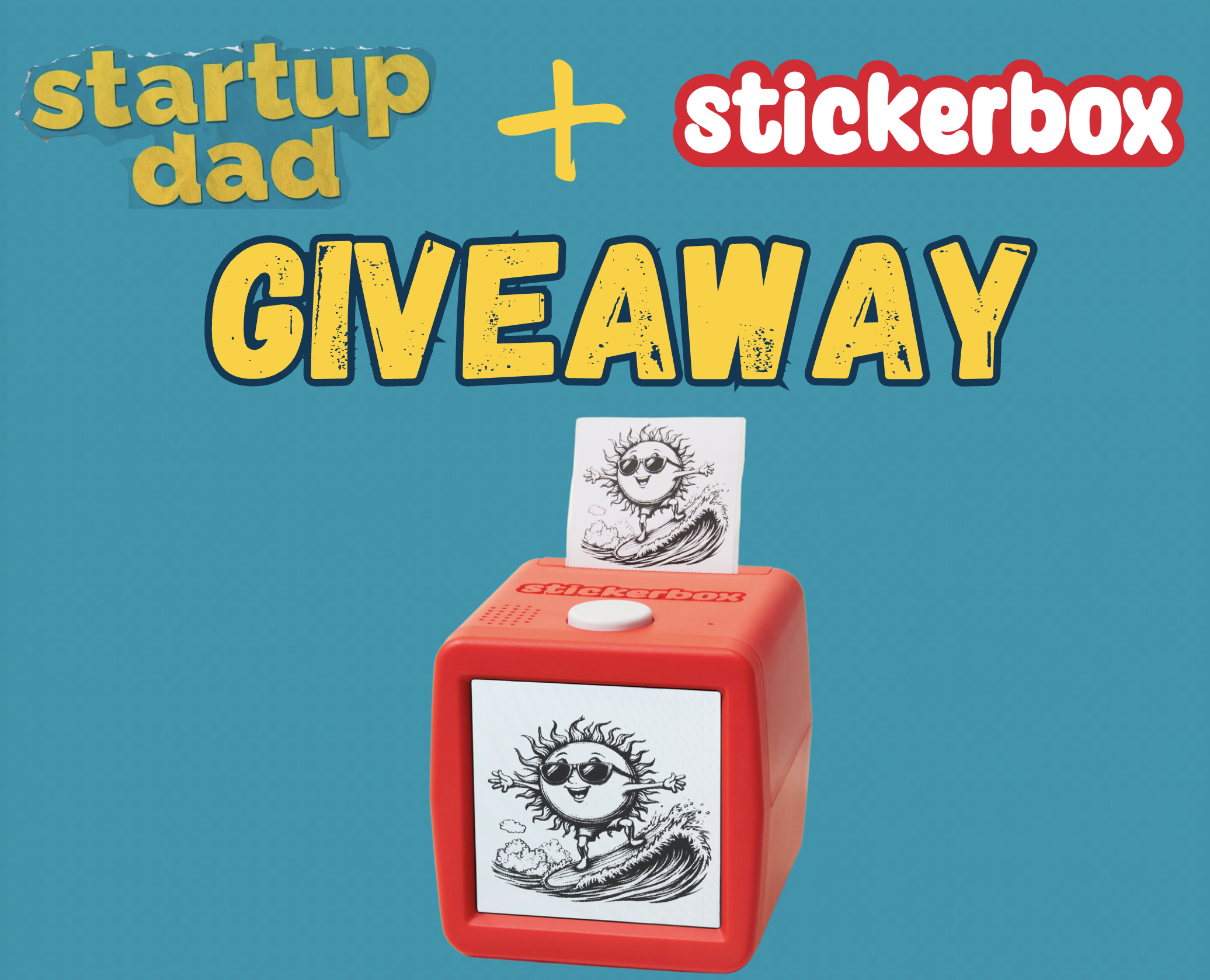 Startup Dad + Stickerbox Giveaway